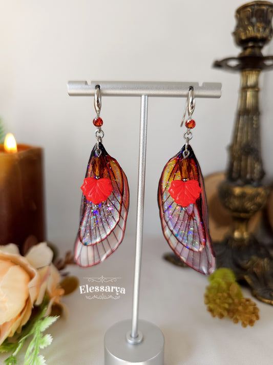 Cercei cu aripi Zborul Arămiu