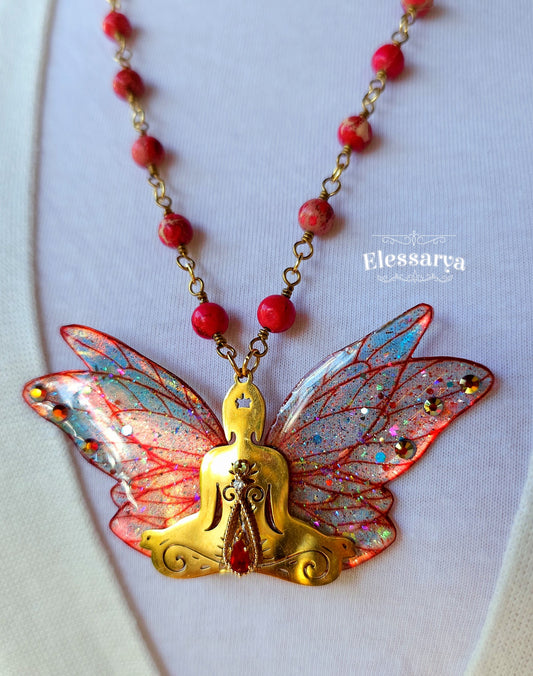 Colier cu Zâna Meditativă, Chakra Rădăcină