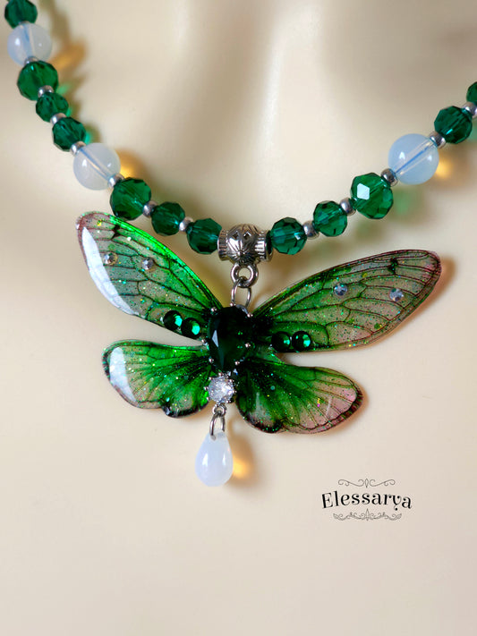 Emerald Sparkles Necklace