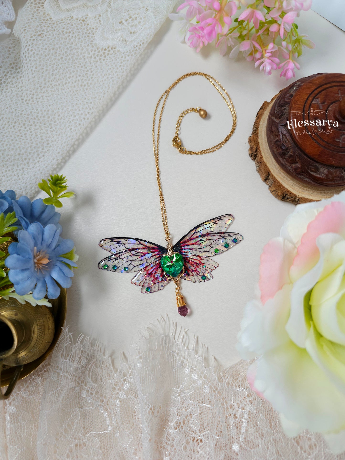 Colier Ecoul Iubirii de Cristal