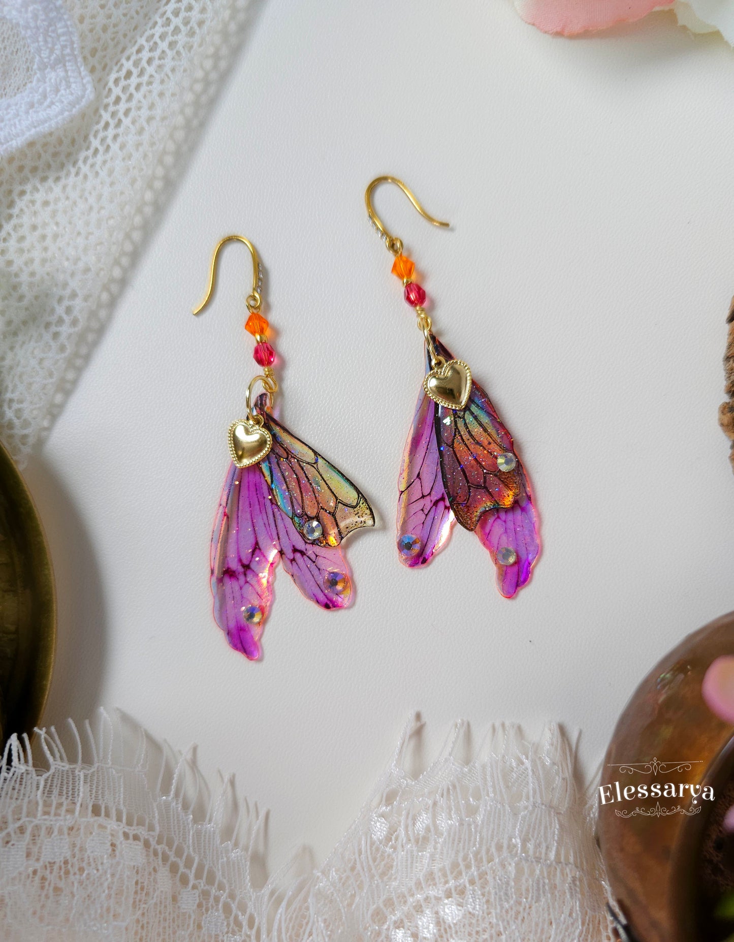 Cercei Aripile Soarelui Îndrăgostit