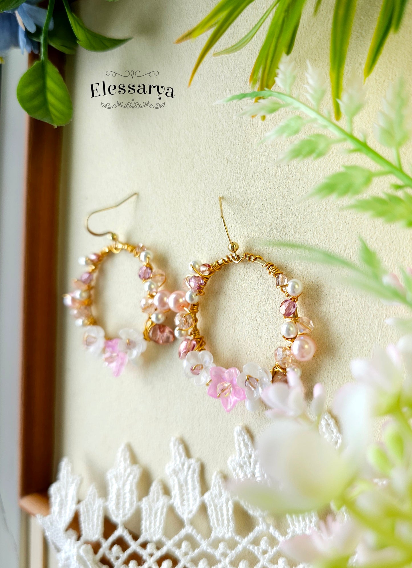 Cercei Florali - Coronițe Parfumate