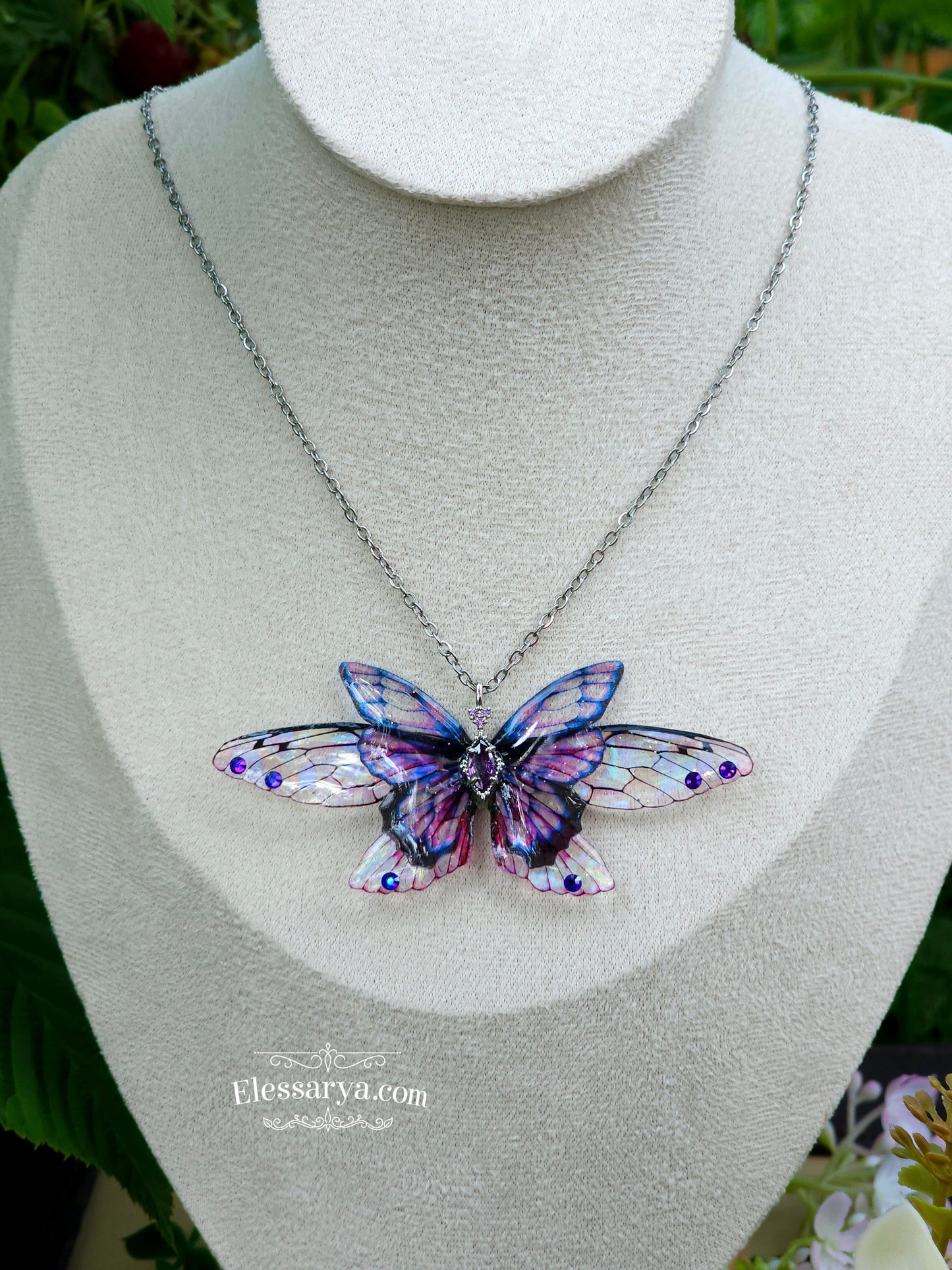 Colier "Sclipiri Violet"