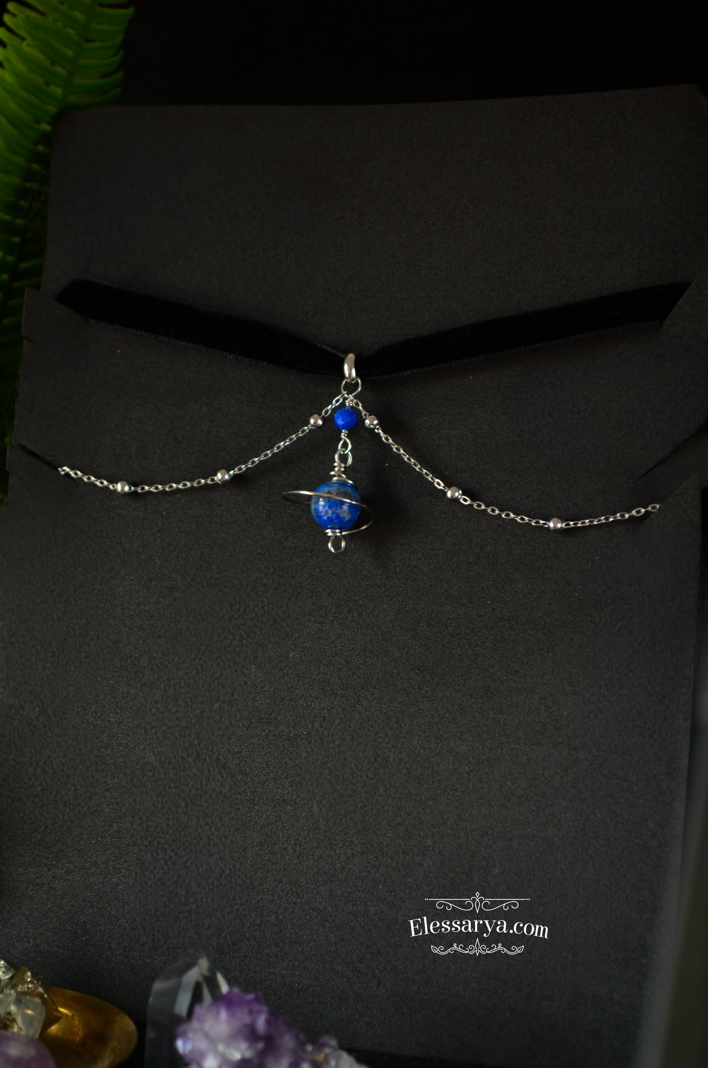 Choker Terra Nova Argintiu