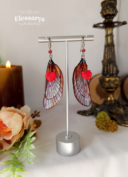 Cercei cu aripi Zborul Arămiu