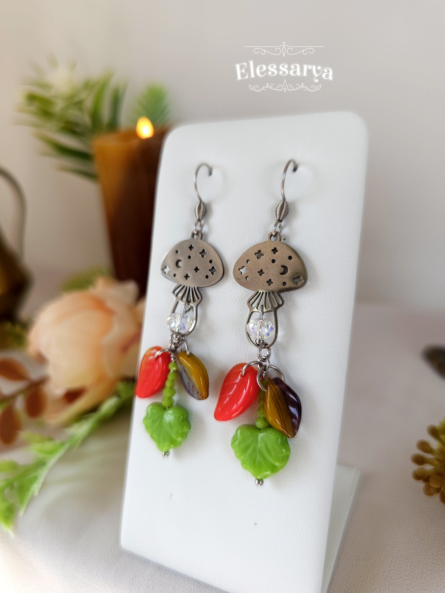 Cercei Taina Frunzelor din Pădurea Mistică