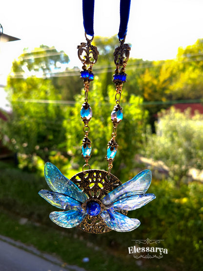 Colier Aripi de Ocean și Praf de Stele