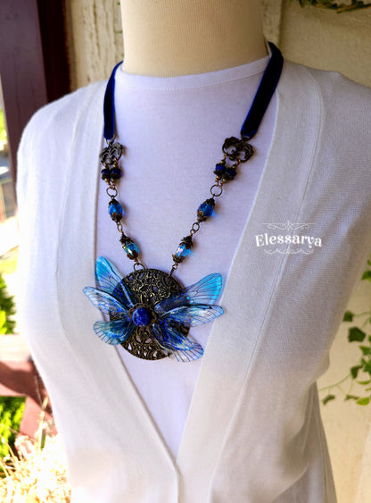 Colier Aripi de Ocean și Praf de Stele