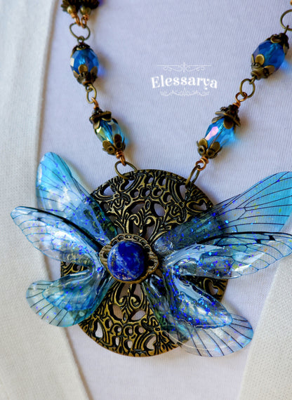 Colier Aripi de Ocean și Praf de Stele