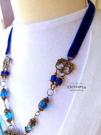 Colier Aripi de Ocean și Praf de Stele