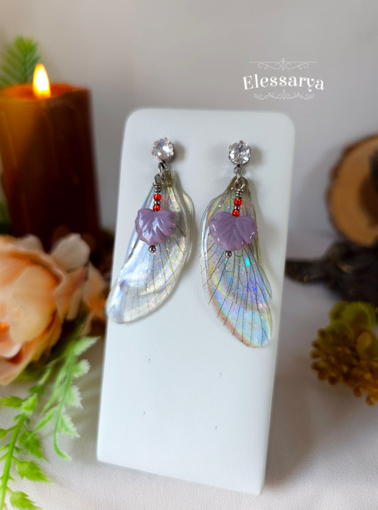 Cercei Roua Dimineții și Libelulele Fermecate