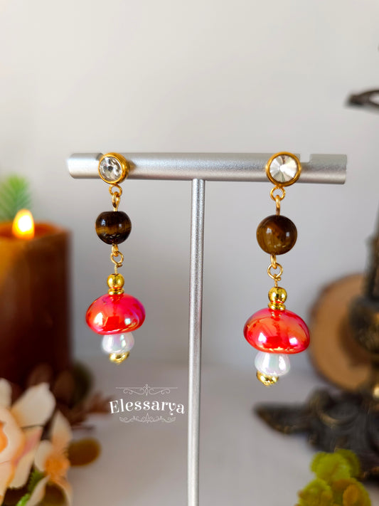 Cercei cu Ciuperci Fermecate