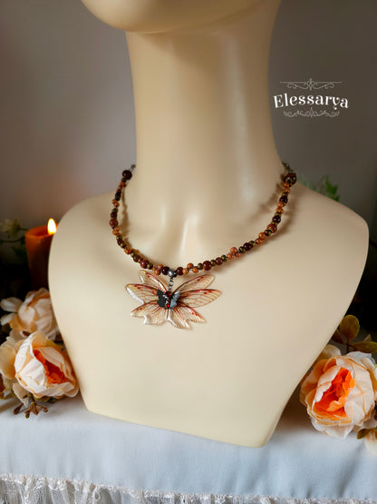 Colier cu Zâna Frunzelor Arămii