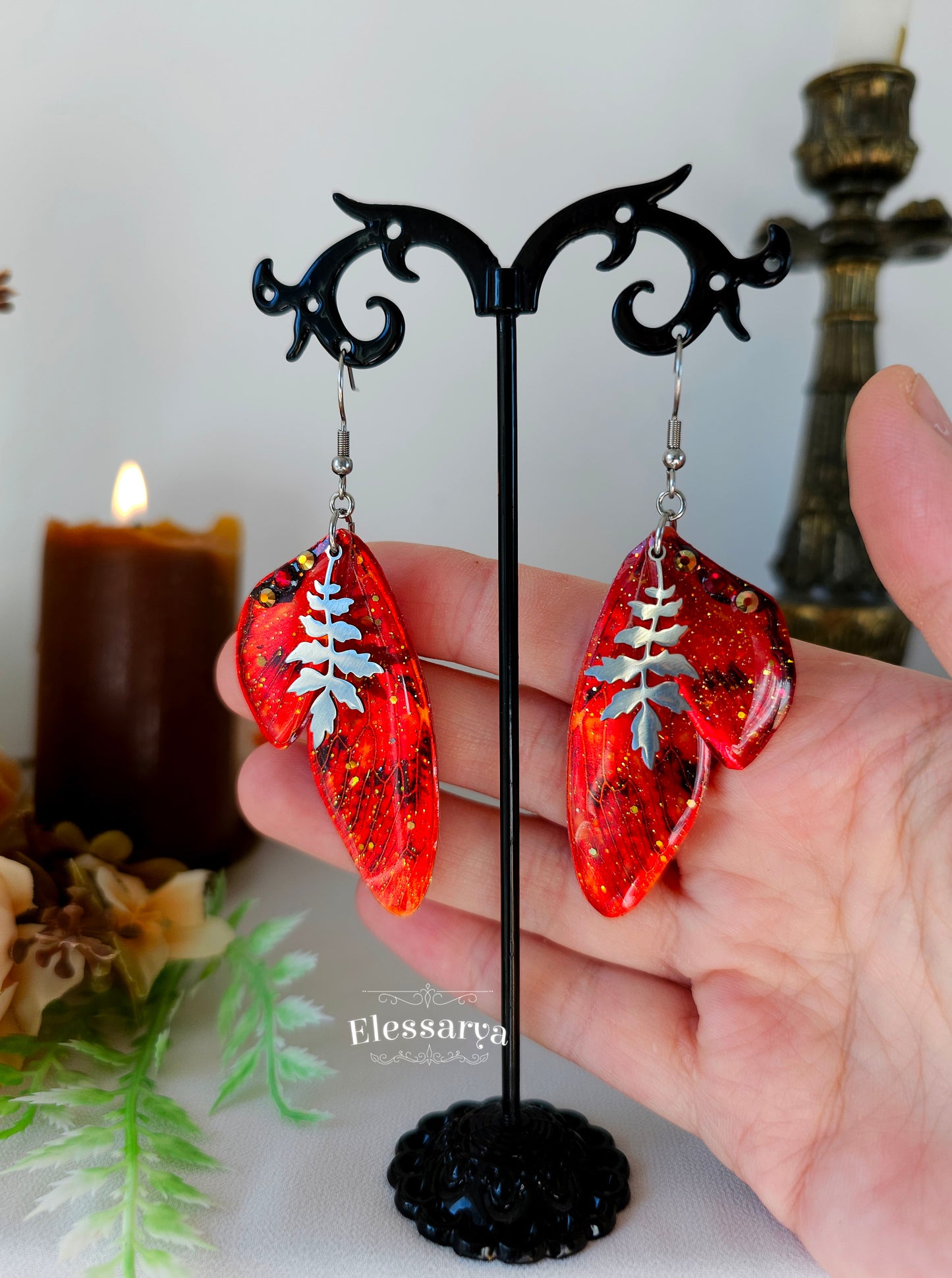 Cercei Scânteile Frunzelor Aprinse