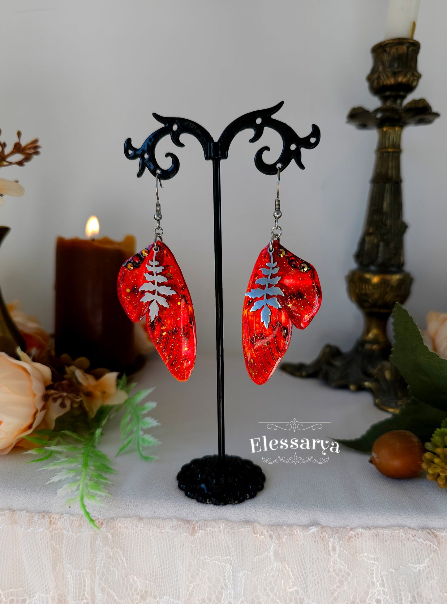 Cercei Scânteile Frunzelor Aprinse