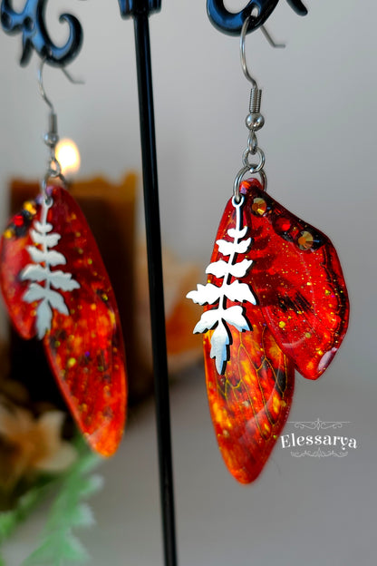 Cercei Scânteile Frunzelor Aprinse