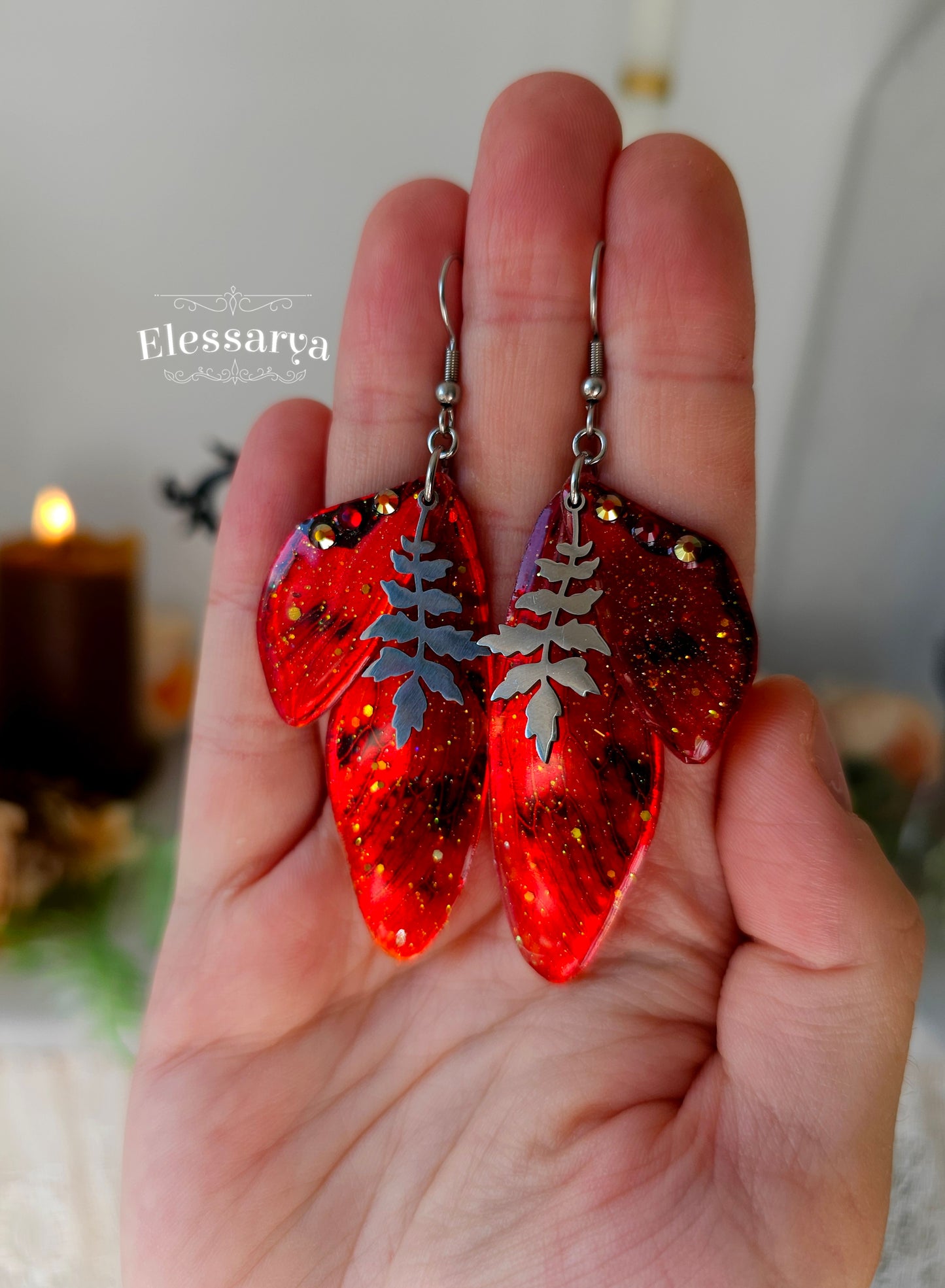 Cercei Scânteile Frunzelor Aprinse