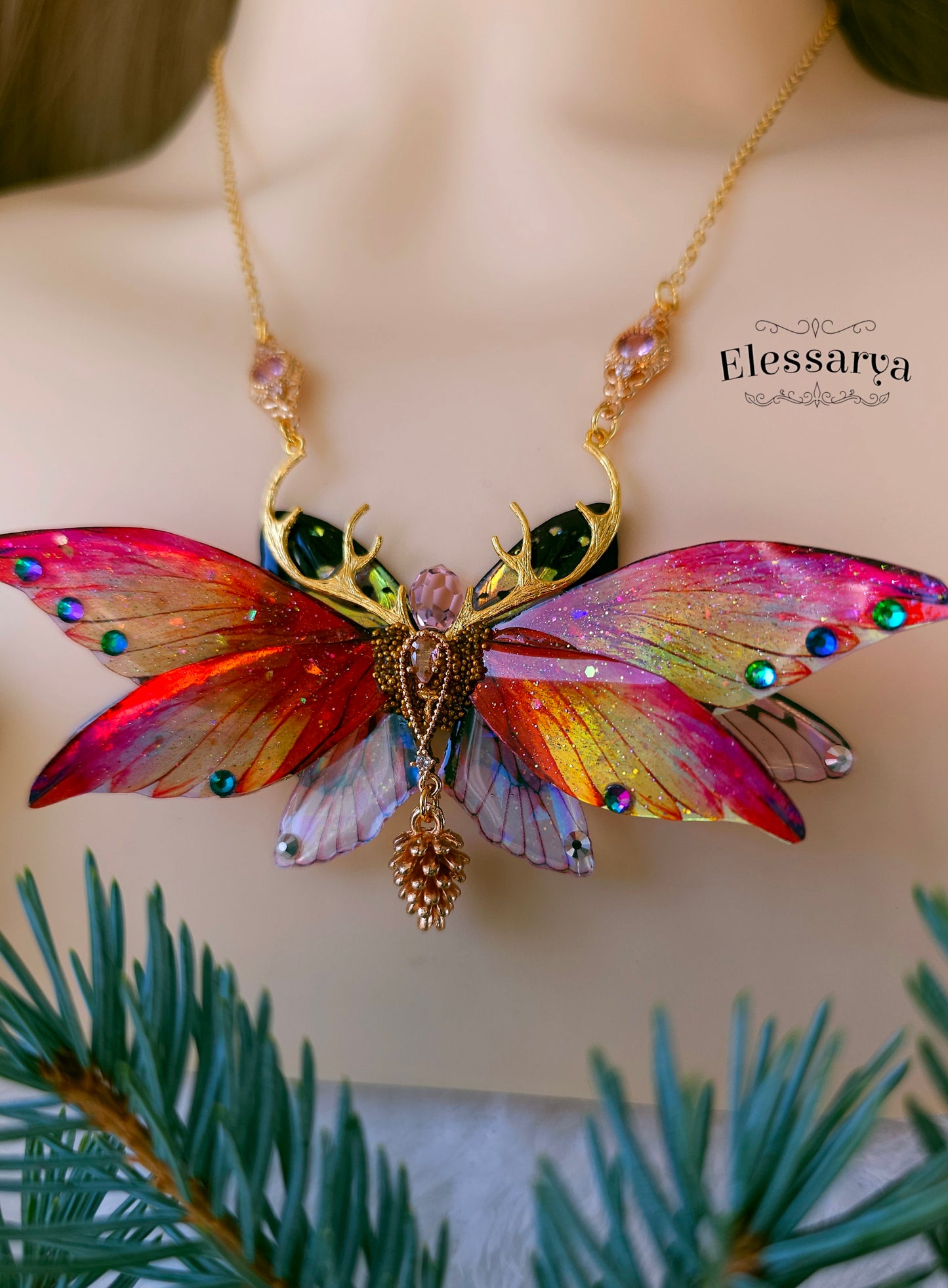 Colier cu Spiritul Iernii Fermecate