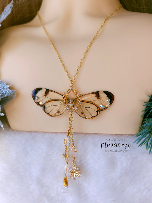 Colier cu Zâna Fermecată de Sticlă