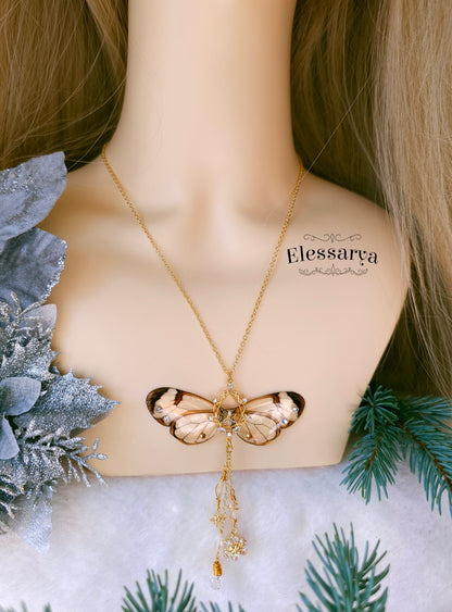 Colier cu Zâna Fermecată de Sticlă