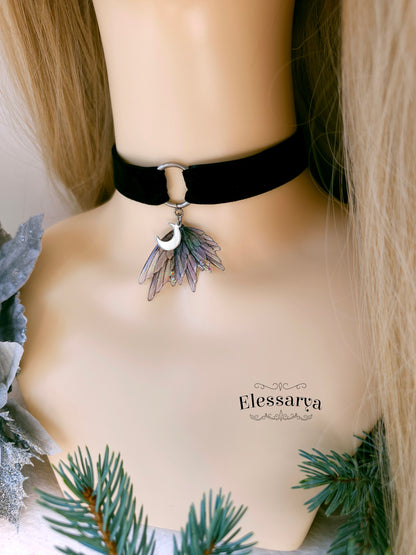 Choker cu Zâna Semilună de Decembrie