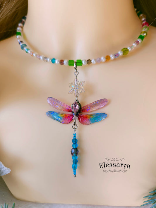 Colier Sclipiri Multicolore ale Crăiesei