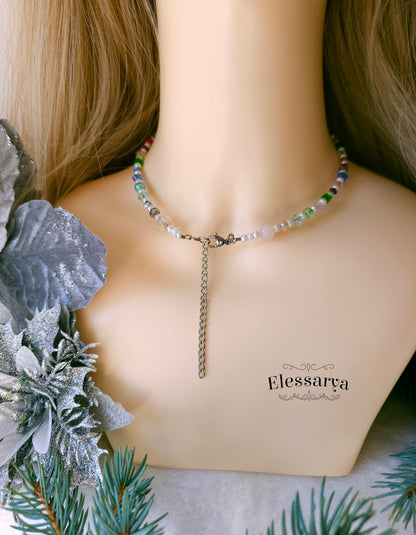 Colier Sclipiri Multicolore ale Crăiesei