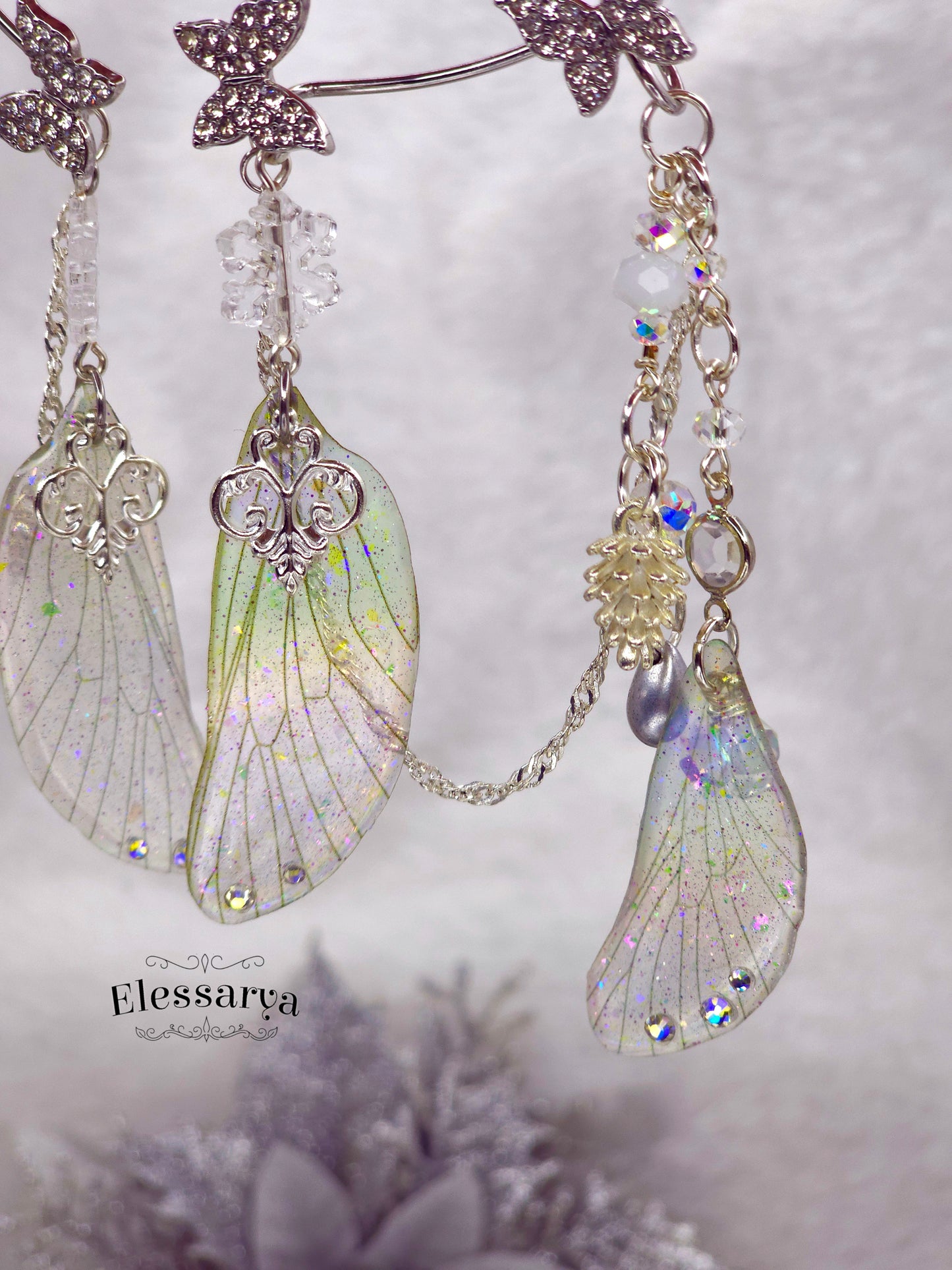 Earcuffs Murmur de Zăpadă Fermecată