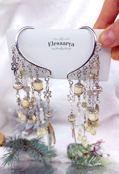 Ear cuffs Palatul Reginei de Gheață