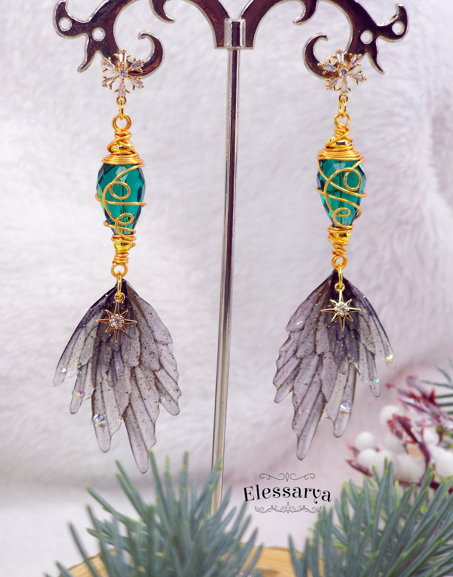 Cercei Sclipiri din Pădurea Înghețată