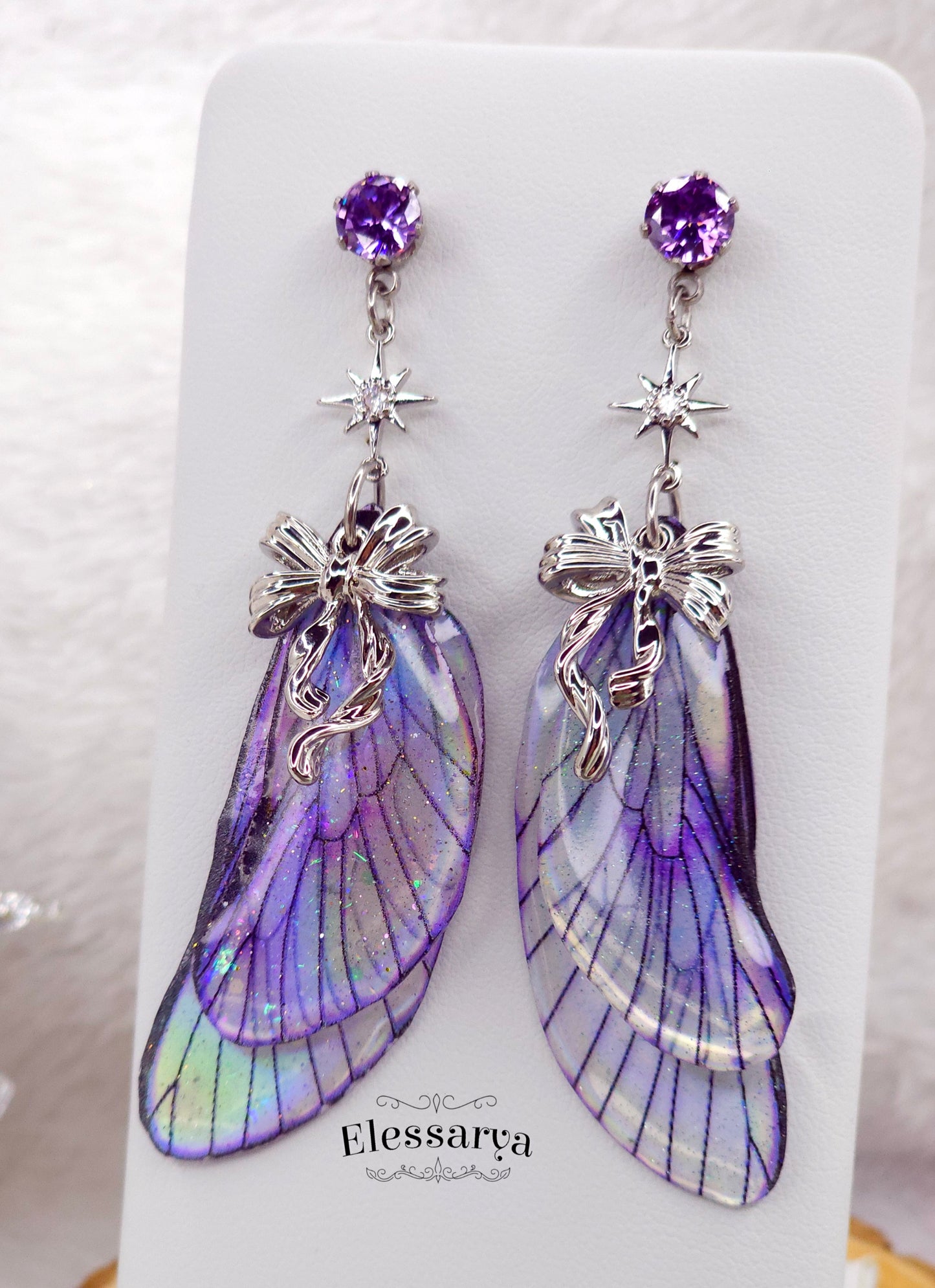 Cercei Violet de Decembrie