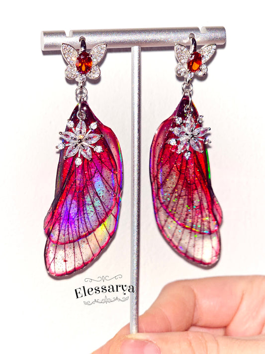 Cercei Crăciunul Zânei Roșii