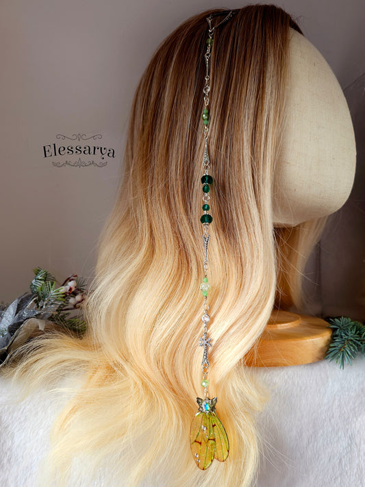 Lănțișor de Păr Fulgul Zânei Verzi