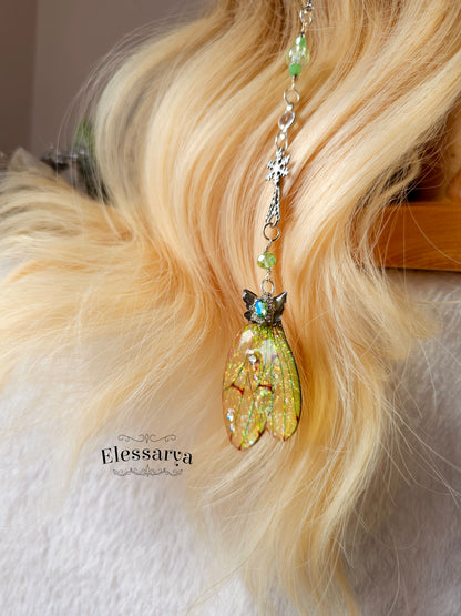 Lănțișor de Păr Fulgul Zânei Verzi