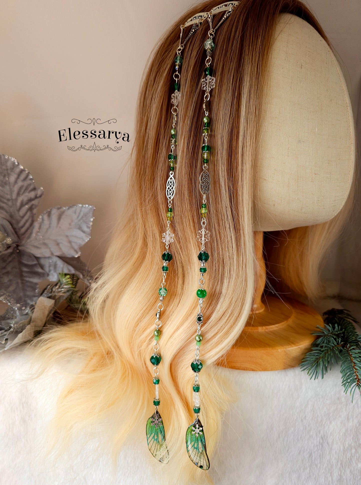 Lănțișoare pentru Păr Pădurea de Smarald