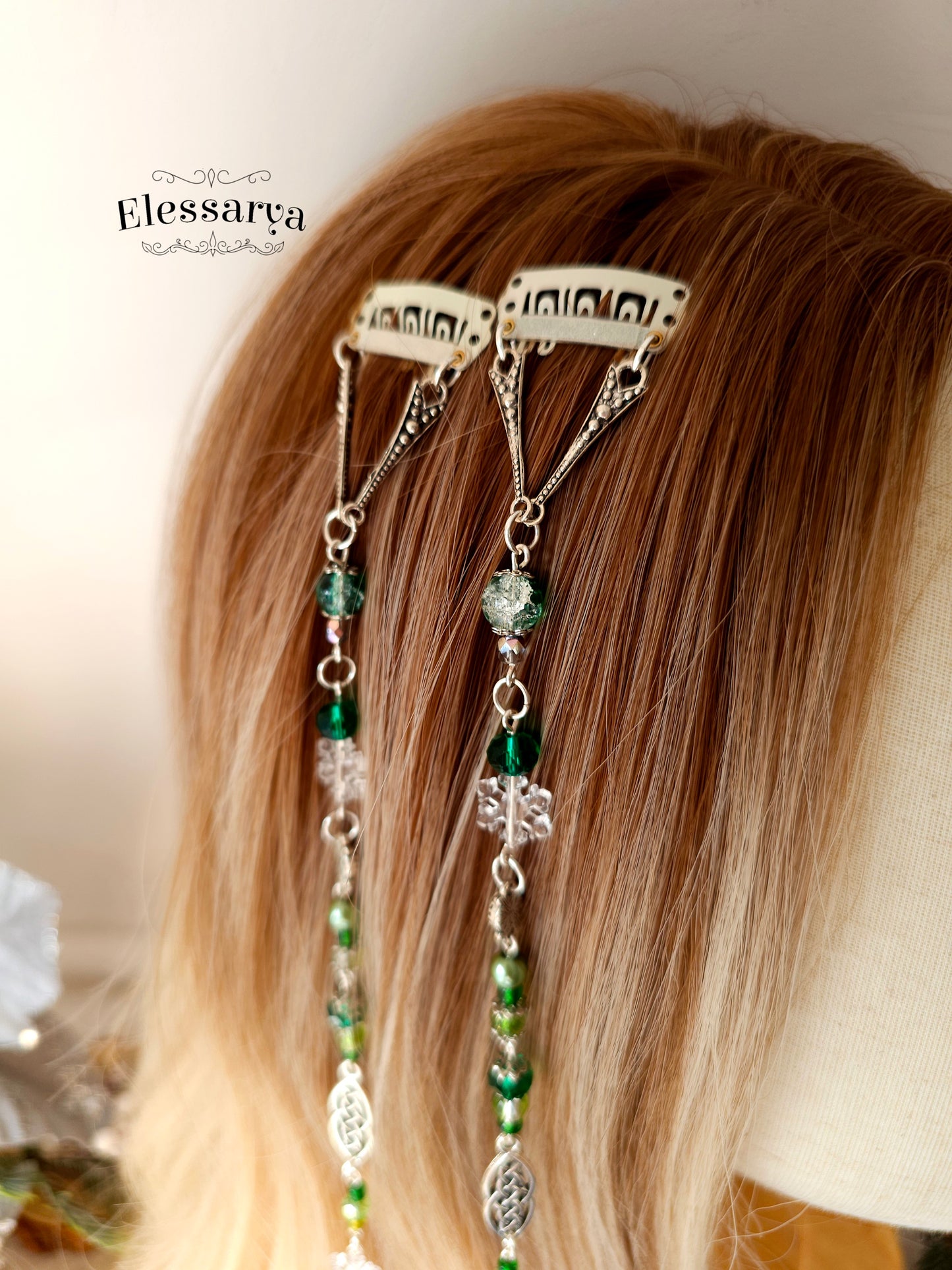 Lănțișoare pentru Păr Pădurea de Smarald