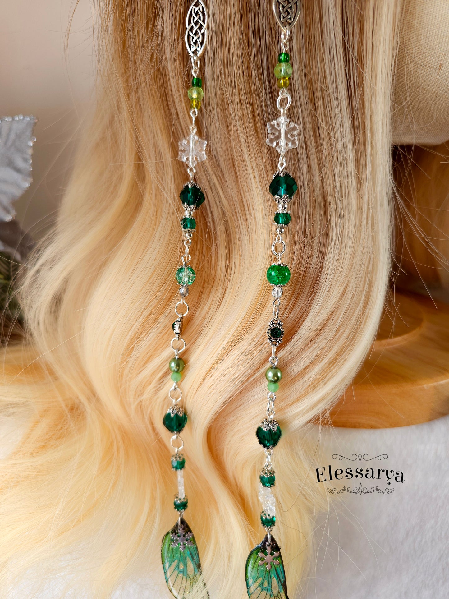 Lănțișoare pentru Păr Pădurea de Smarald