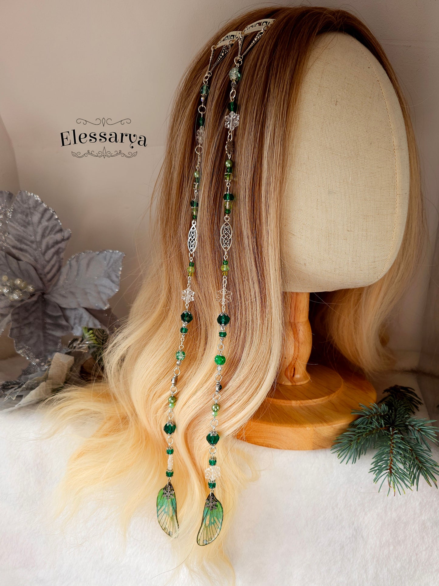 Lănțișoare pentru Păr Pădurea de Smarald