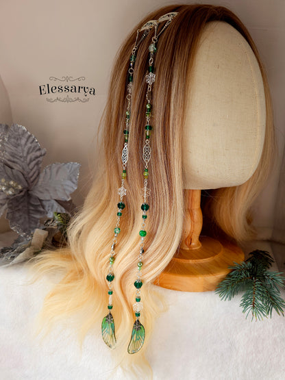 Lănțișoare pentru Păr Pădurea de Smarald