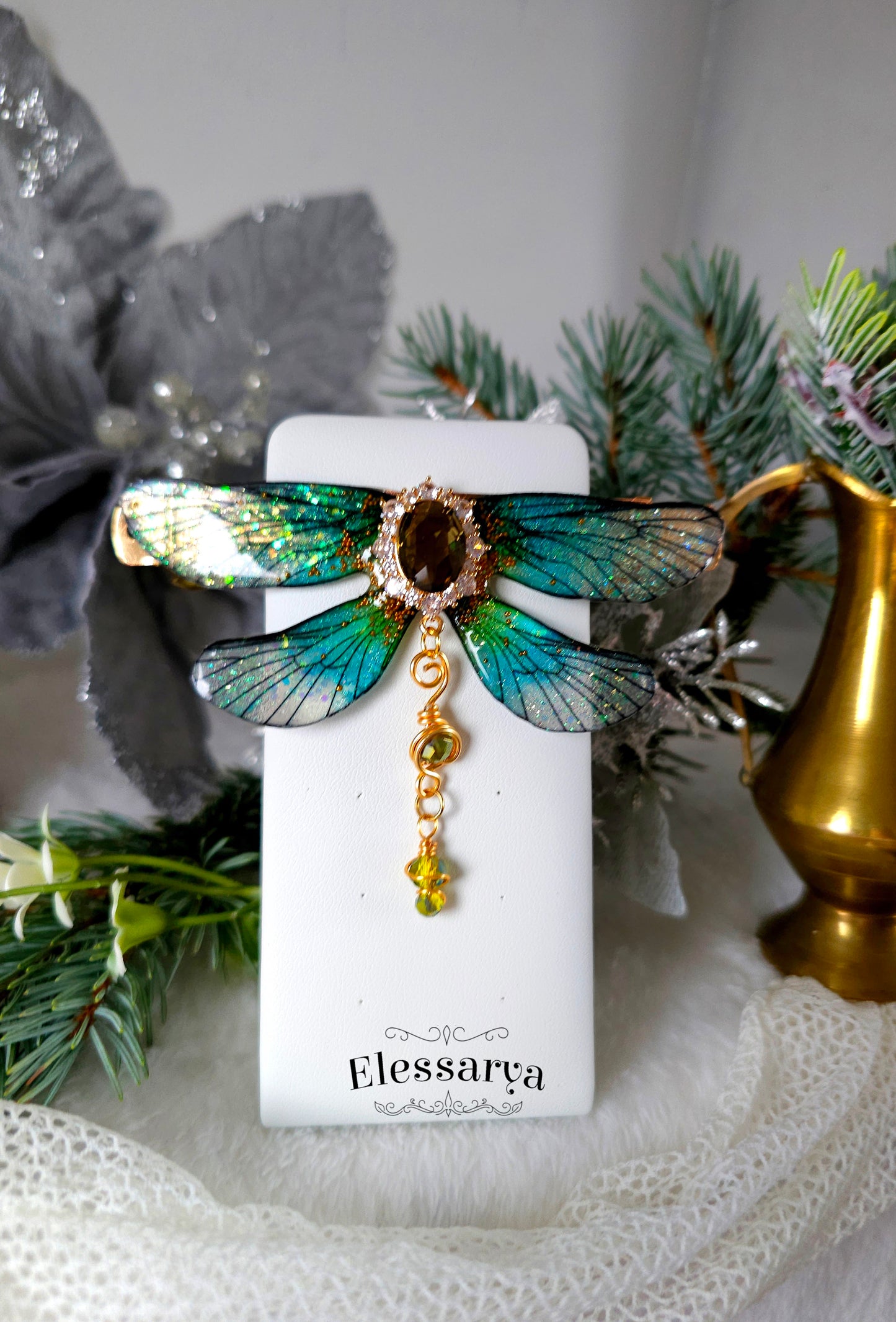 Royal Dragonfly Clip