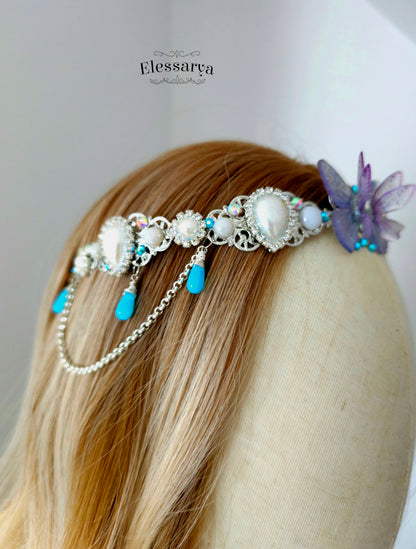 Coroană Regală cu Aripi de Cristal