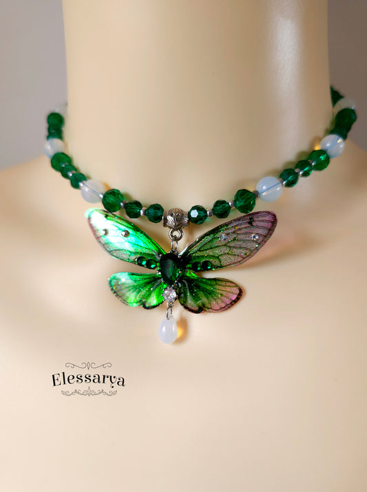 Emerald Sparkles Necklace