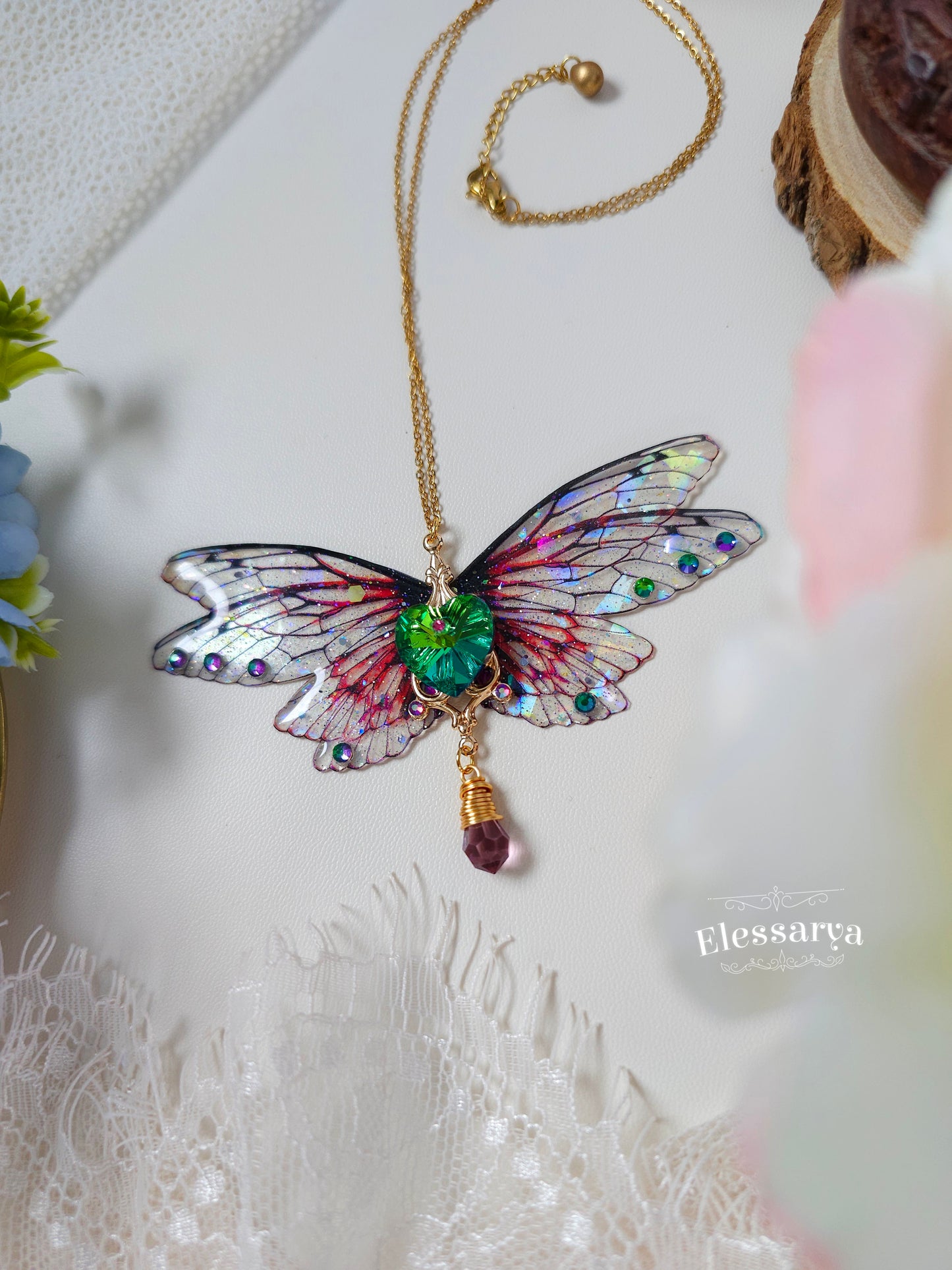 Colier Ecoul Iubirii de Cristal