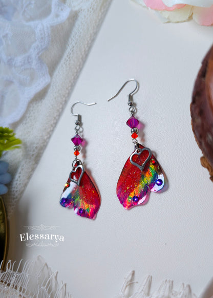 Purple Oath Earrings