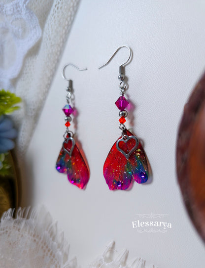 Purple Oath Earrings