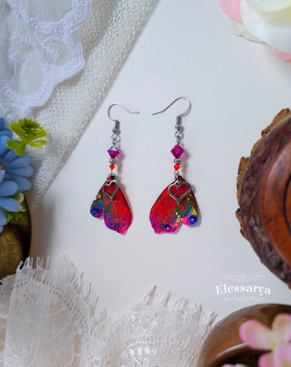 Purple Oath Earrings