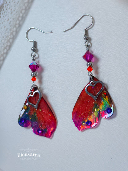 Purple Oath Earrings