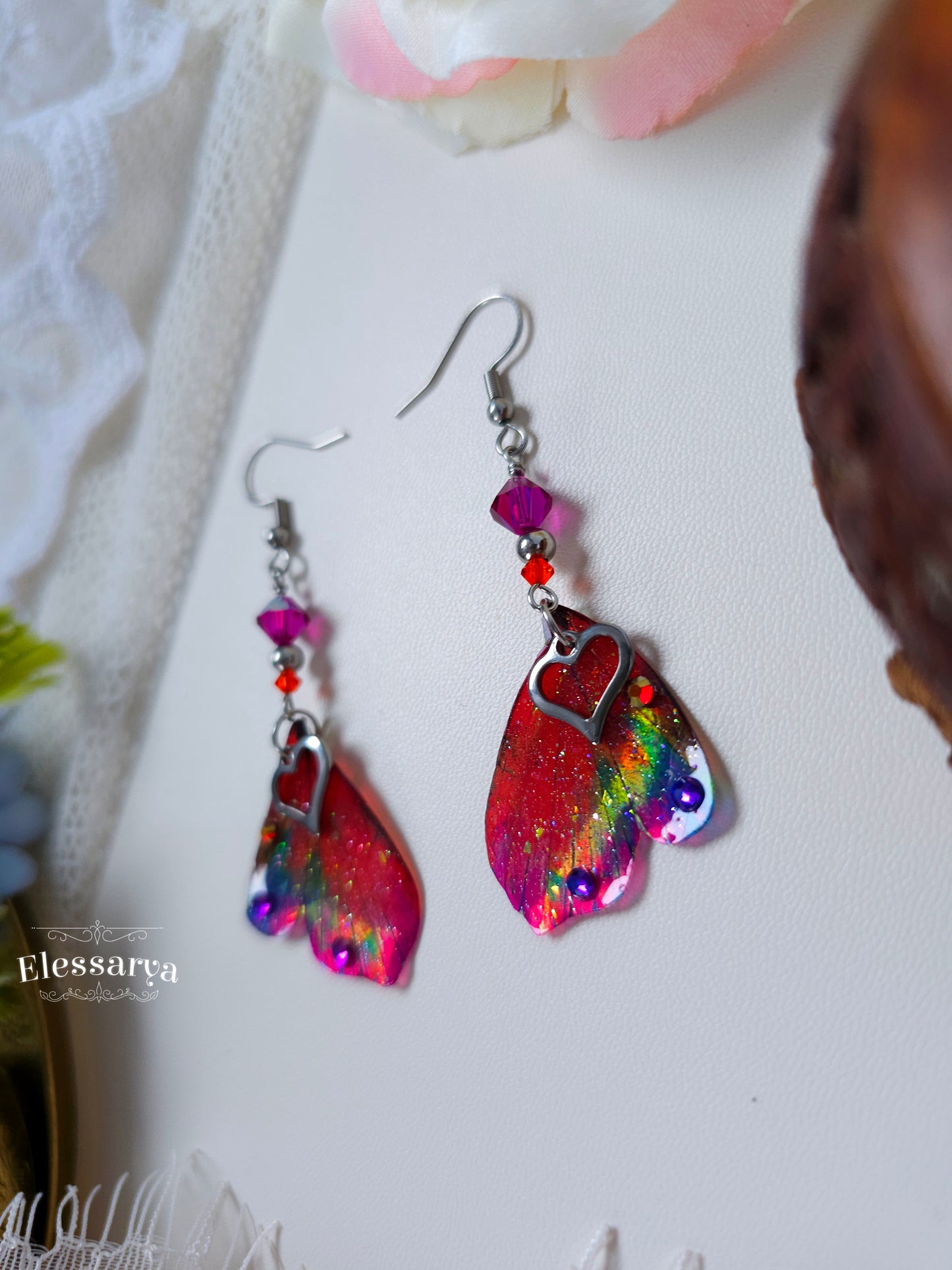 Purple Oath Earrings