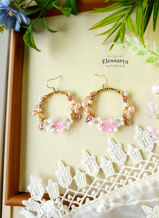 Cercei Florali - Coronițe Parfumate