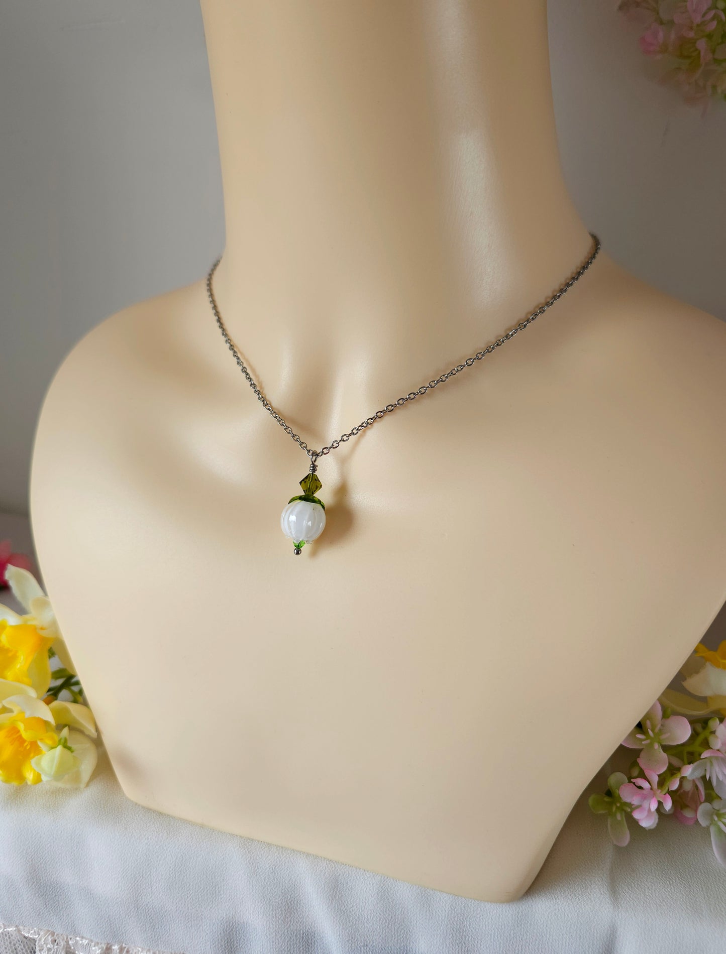 Colier Floral Primul Ghiocel